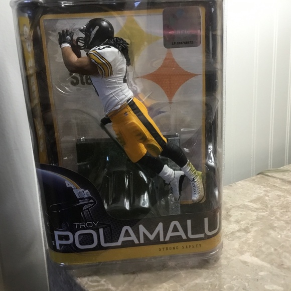 Pittsburg Steelers Troy Polamalu NFL NICE! Series 25 2010 - Picture 10 of 10